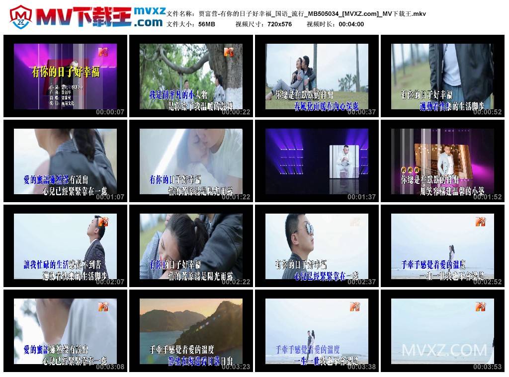 贾富营-有你的日子好幸福_国语_流行_MB505034